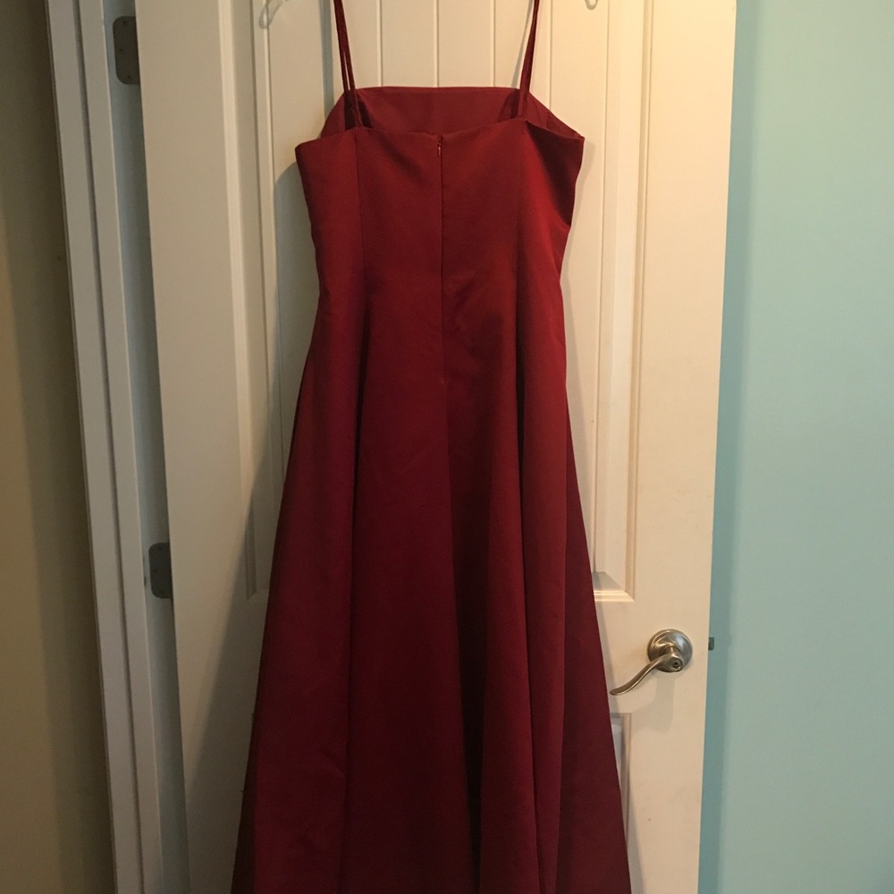 Red Bridesmaid/ prom dress - Picture 3 of 4
